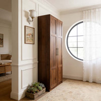 Pantry Cabinet, Kitchen Pantry Storage Cabinets with 2 Door and 3 Shelves