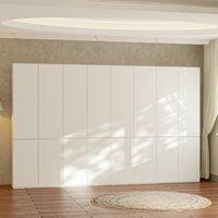 Space-Saving Wardrobe Closet With Hanging & Drawer Storage by Latitude Run