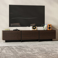 3-Door Media Console With Hidden Storage by Ebern Designs