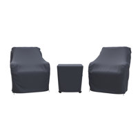 Carolina Wicker Swivel Rocker Patio Group Seating Outdoor Furniture Covers by Latitude Run