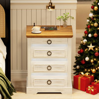 Pasadena 4 - Drawer Nightstand by Bungalow Rose