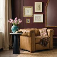 Burbank Traditional Genuine Leather Dual Motor Power Recliner with Zero-Wall Function by Red Barrel Studio
