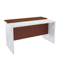 62.99" Kitchen Island with LED Lights & Grille Design by Latitude Run