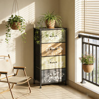 Dresser For Bedroom With Drawers, For Storage And Organization, With Storage For Clothes, For Living Room, Bedroom, Hallway by Hokku Designs