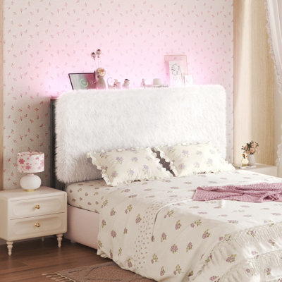Plush headboard