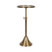 Sanzo Adjustable-Height Metal Drink Table by Mercer41