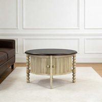 Round Coffee Table with Storage by Latitude Run
