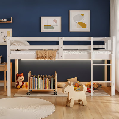 Single Half-Height Full Toddler Bed by Harriet Bee