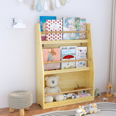 3 Tier Kids Book Shelf,Kids Book Rack by Latitude Run