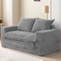Bean Bag sofa, 3-in-1 Floor Loveseat Sleeper Sofa by Trule