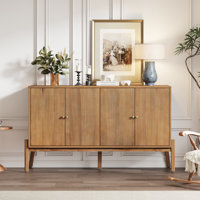 57" Sideboard With 4-Door Storage Cabinet by George Oliver