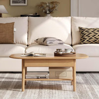 Solid Oak Coffee Table by Corrigan Studio