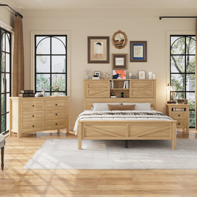 3-Pieces Bedroom Sets by August Grove