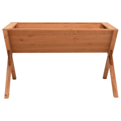 Planter Brown with Water Based Paint Large Outdoor Garden Planters by August Grove