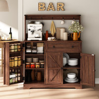 Farmhouse Coffee Bar Cabinet