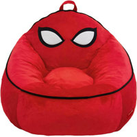 Marvel Spiderman Kids Foam Filled Bean Bag Chair, Decorative Lounge Chair for Kids by Wrought Studio