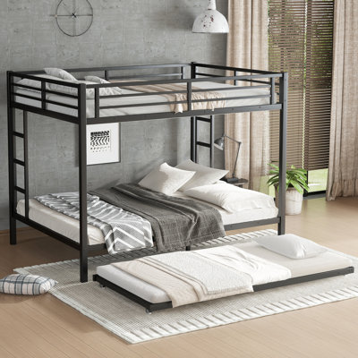 Metal Bunk Bed With Trundle by Trent Austin Design