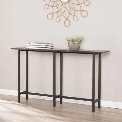 Hendry Long Narrow Console Table by Wrought Studio