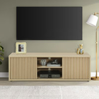 Irwin 67.7" W Mid Century Modern TV Stand with Storage and Shelves to fit up to 75" TVs