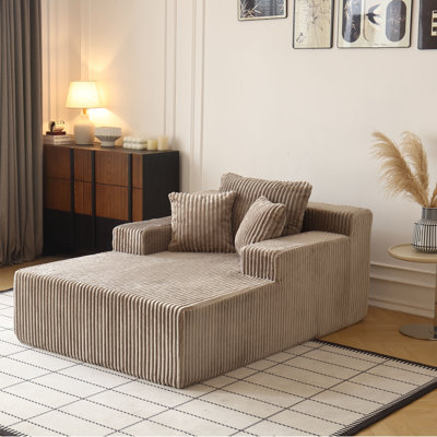 Extra-Large Extra-Large Sofa, Lounge Chair, Indoor Soft Cushion Sofa Bed, Lounge Chair, Reading Chair, Sleeping Bed,Cloud Sofa, Indoor Furniture, Luxu by Latitude Run
