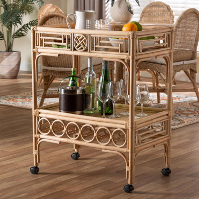 Express The Artisanal Character Of Your Space Through The Tactfully Crafted Molina Wine Rack. Made In Indonesia, This Bohemian Piece Is Handcrafted Fr by East Urban Home