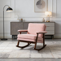 Modern Accent Chair ,rocking chair with Wood Frame
