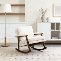 Modern Accent Chair ,rocking chair with Wood Frame