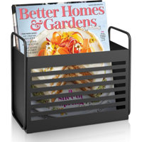 Magazine rack, magazine file rack, email organizer by Williston Forge
