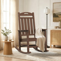 HDPE Rocking Adirondack Chair, Suitable for Both Indoor and Outdoor Use