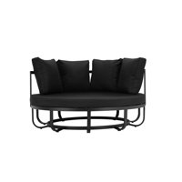 Pangea Home Aella Aluminum Outdoor Patio Daybed with Cushions – Modern All-Weather Lounge Bed with Rust-Free Frame & Contemporary Design by Ivy Bronx