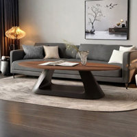 Simple Style Coffee Table with Round by Wu