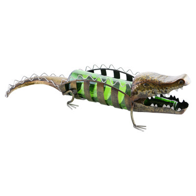 Unique Alligator 1 Bottle Tabletop Wine Bottle Rack by Wine Bodies