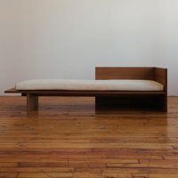 Minimalist retro lazy leisure home chaise lounge by wangling hone