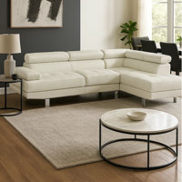 Toolleen 105" Wide Right Hand Facing Sofa & Chaise by Wade Logan