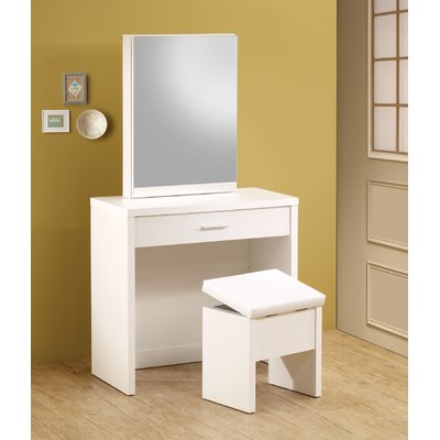 Allison 2-piece Vanity Set with Lift-Top Stool by Mercury Row