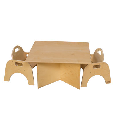 Tot Size Multi Use Table by Wood Designs