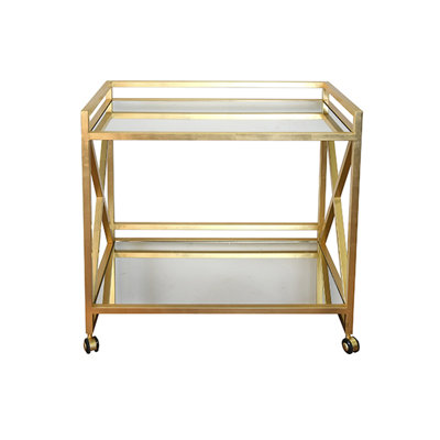 Gerard Bar Cart by Worlds Away