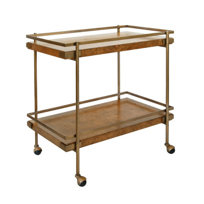 Cash Bar Cart by Worlds Away