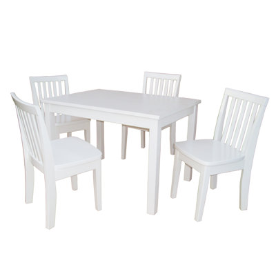 Shirehampton Kids Solid Wood Rectangular Play Table and Chair Set by Harriet Bee