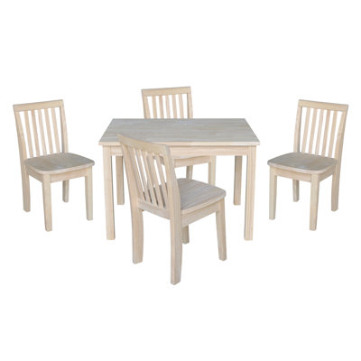 Shirehampton Kids Solid Wood Rectangular Play Table and Chair Set by Harriet Bee