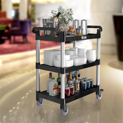 Plastic Bar Cart by Winado