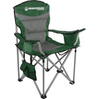 Wakeman Outdoors Oversized Heavy Duty Camping Chair -Folding Chair for Camp Sites, Tailgates, Beach by wakeman