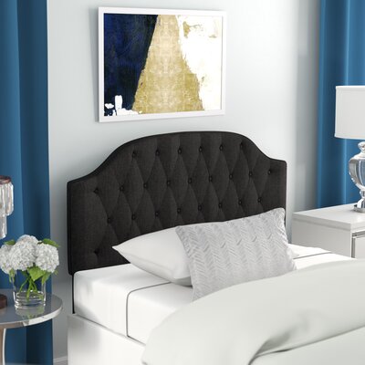 Michelli Upholstered Panel Headboard by House of Hampton