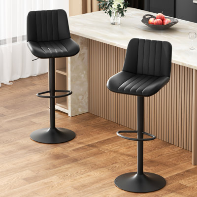 Adjustable Height Counter Stool (Set Of 2) by walsunny