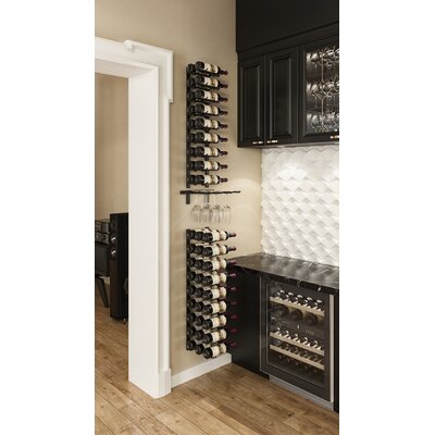 Izac 45 Bottle Wall Mounted Wine Bottle Rack by Rebrilliant