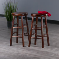 Shelby 2-pc Swivel Seat Counter & Bar Stool by Winsome