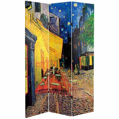 Pippen 47.25" W x 70.88" H 3- Panel Folding Room Divider
