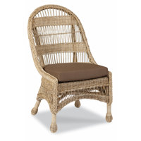Palm Dining Chair with Cushion by Woodbridge Furniture