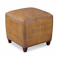 Hassek 18" Square Cube Ottoman by Woodbridge Furniture