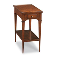 Marseille Tray Top End Table with Storage by Woodbridge Furniture